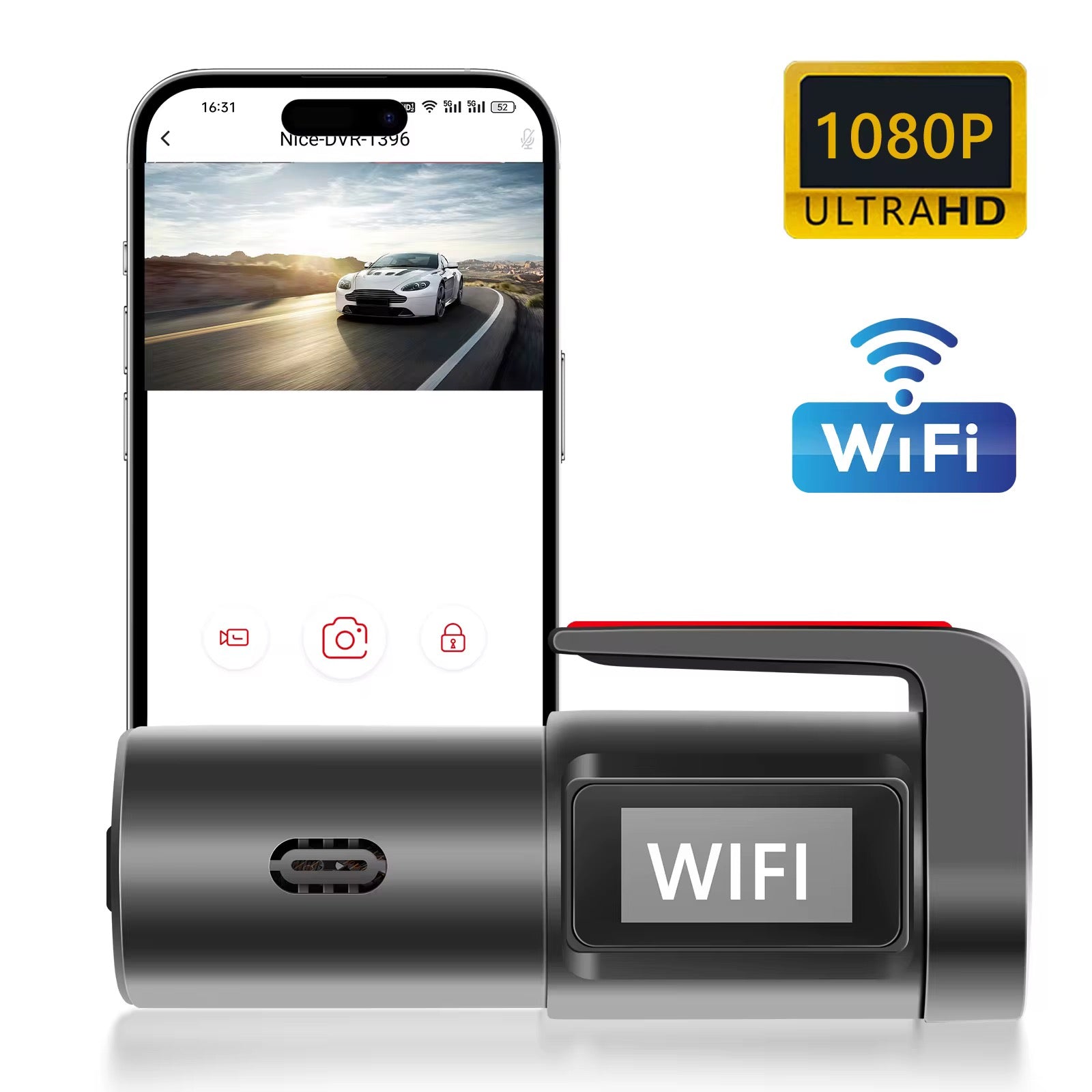 داش كام امامي تربط مع الشاشة الاندرويد فقط