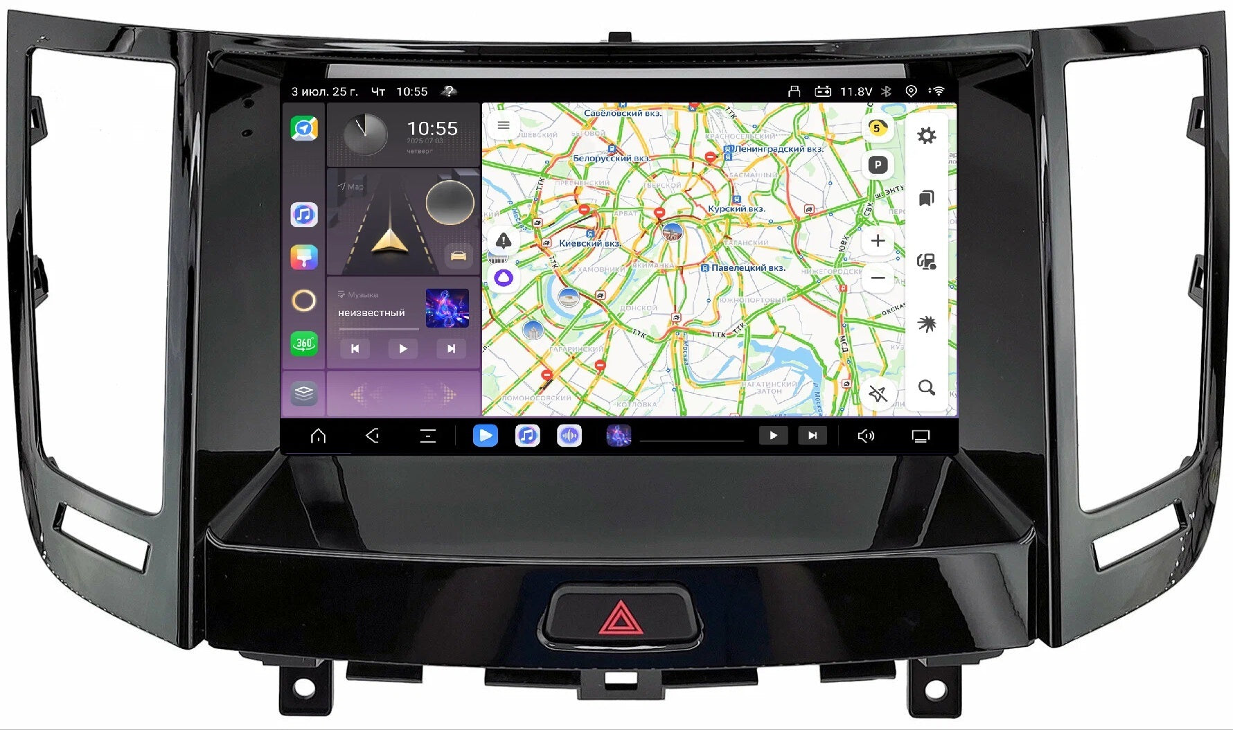 شاشة انفنتي Fx35 / Qx70. 2009-2018