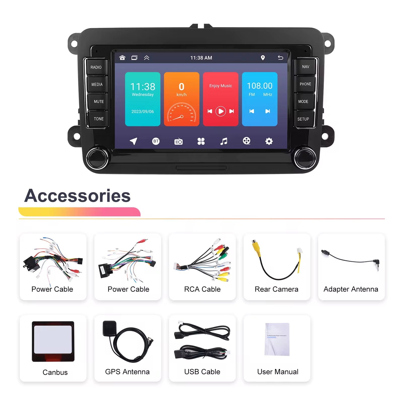 شاشة خاصه بالفولكسفاكن تصميم البلادي
