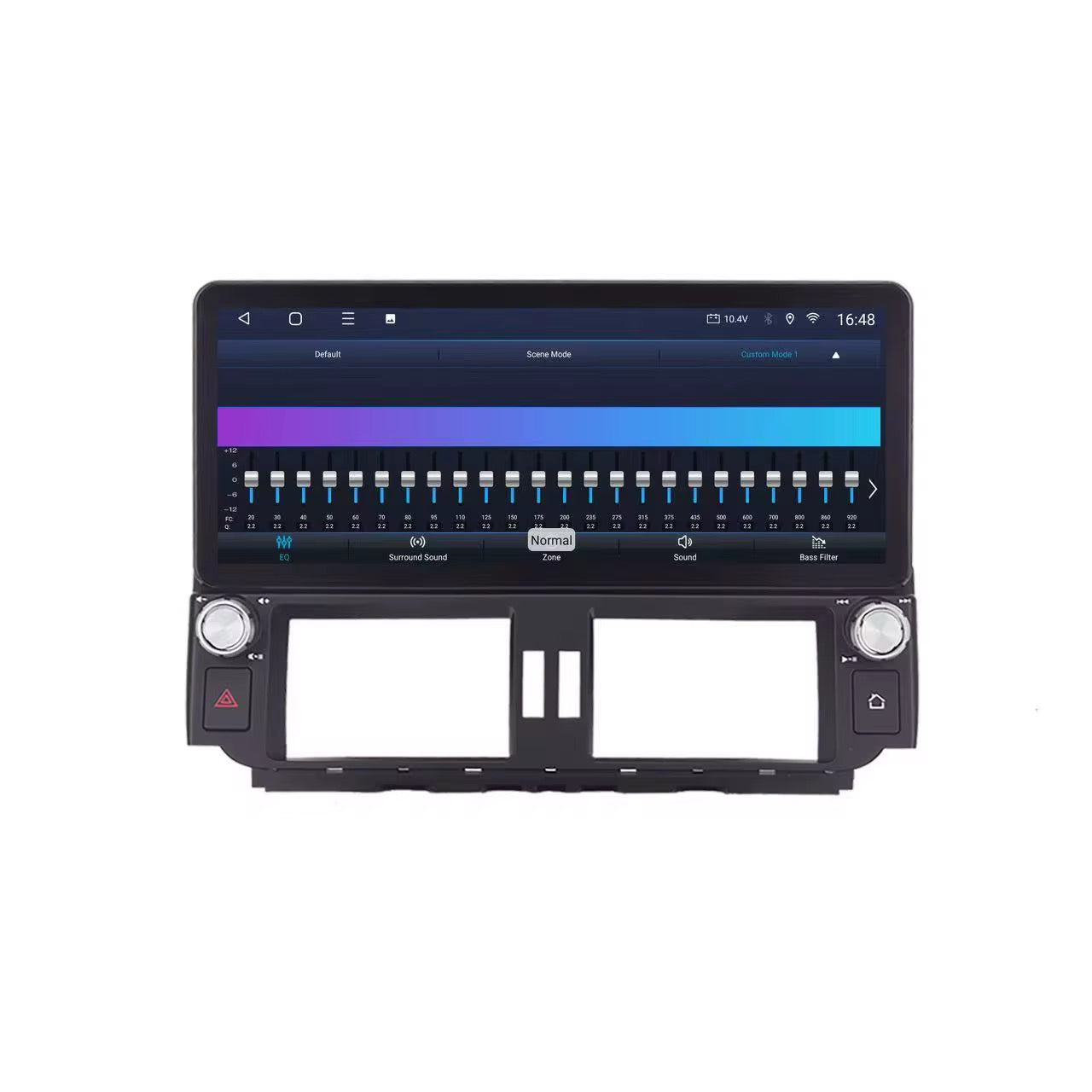 شاشه برادو 2010-2013 بالتصميم الجديد