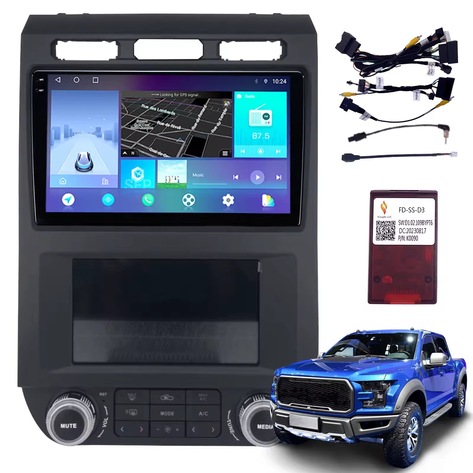 دبل شاشة فورد F150 2015-2020