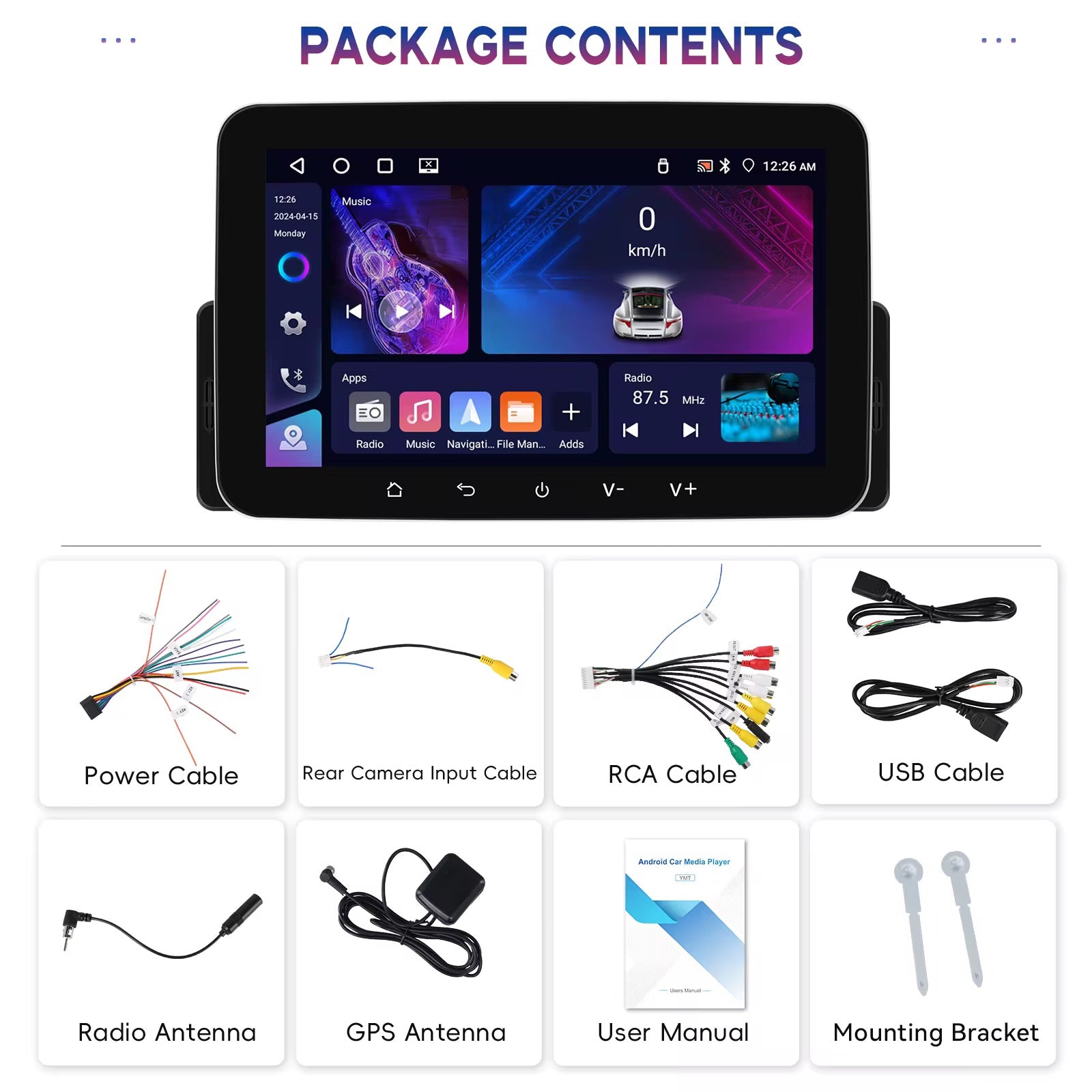 شاشه طابق واحد بحجم 7 انج نظام اندرويد