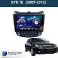 شاشه f6 BYD (2007–2013) حجم 9 انج بنظام اندرويد مع تحكم التبريد