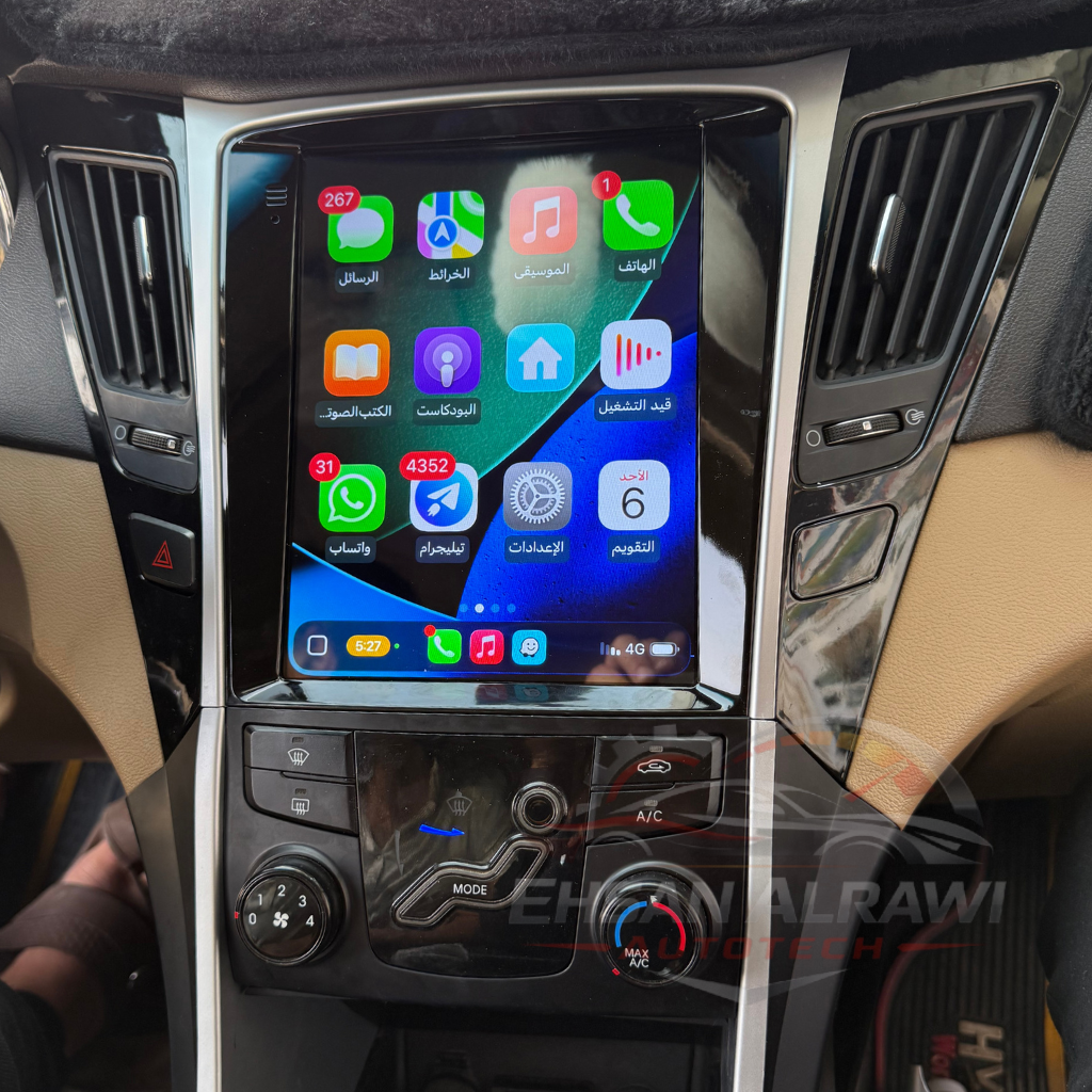 شاشة سوناتا 2011-2014 تسلا حجم 9.7 انش