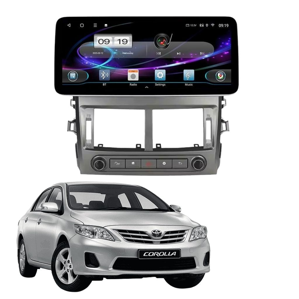 شاشة اندرويد كورلا 2008–2013 حجم 12.3 انج