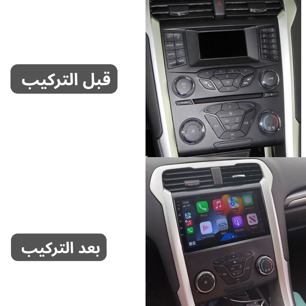 شاشة فورد فيوجن / (2013-2020) أندرويد 9 إنش