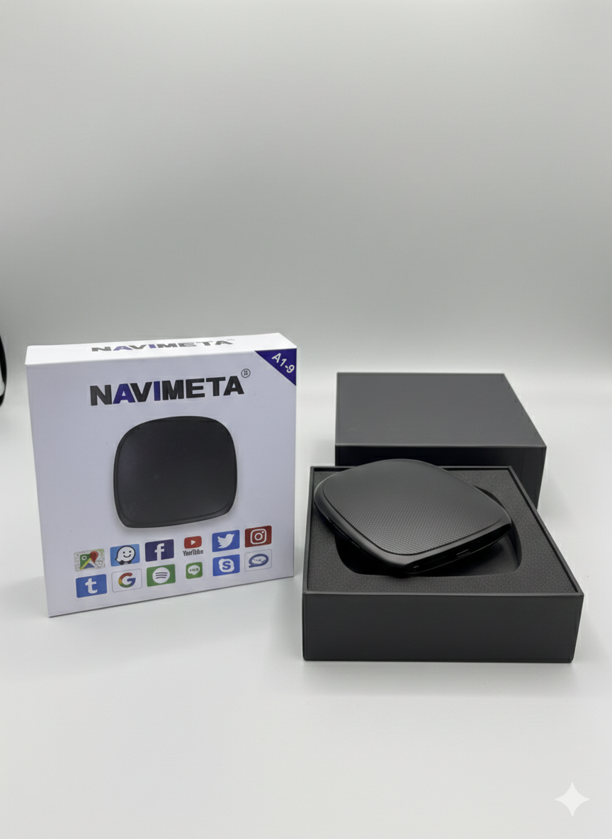 جهاز كاربلي NAVIMETA AI Box ذاكرة 128+8 (موديل AI-9)