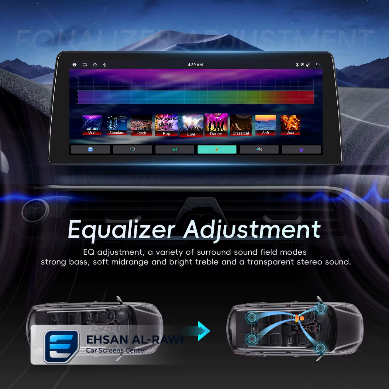 شاشة كيا سيراتو/ فورتي بحجم 10.25 انج 2010-2013