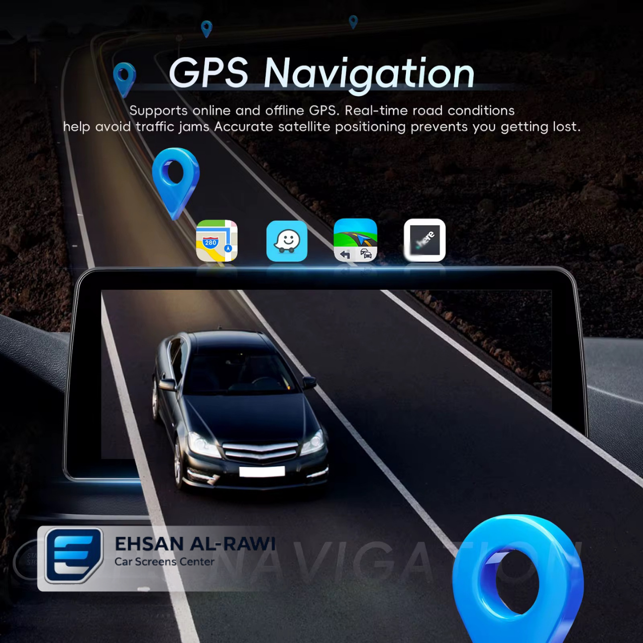 شاشة كيا سيراتو/ فورتي بحجم 10.25 انج 2010-2013