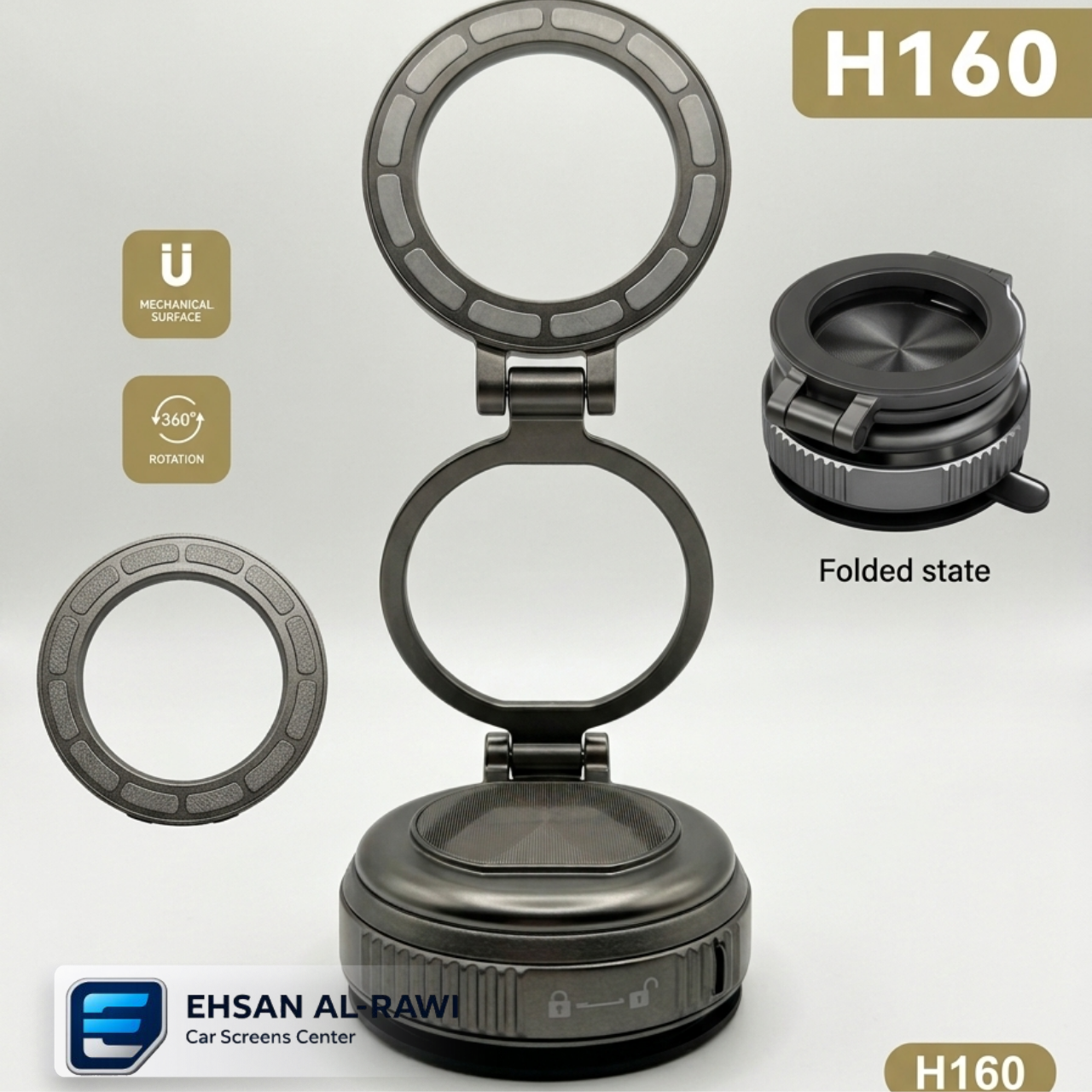 ستاند تلفون مغناطيسي فاكيوم اصلي H160